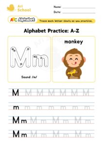 alphabet-writing-m