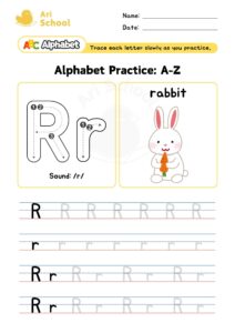 alphabet-writing-r