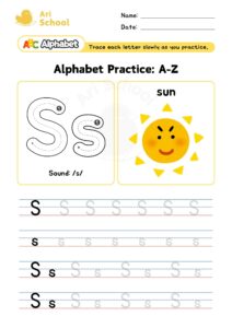 alphabet-writing-s
