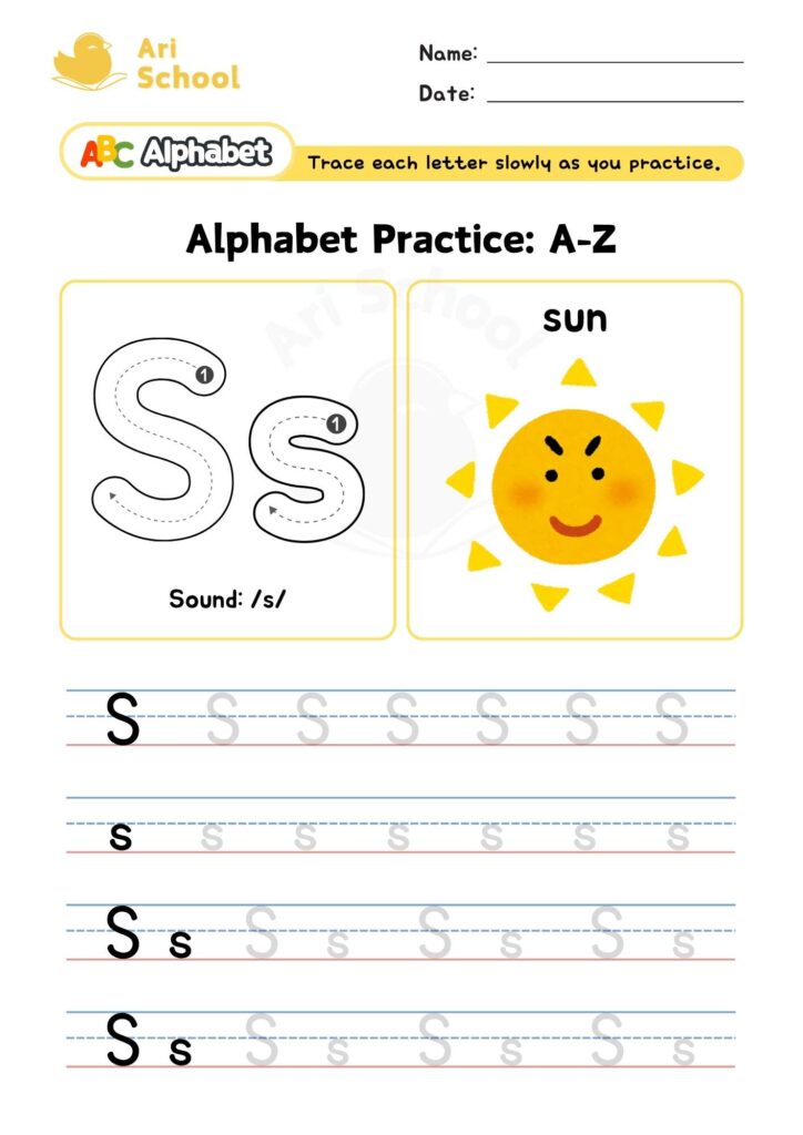 alphabet-writing-s