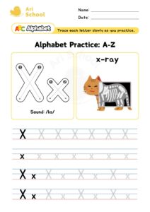 alphabet-writing-x