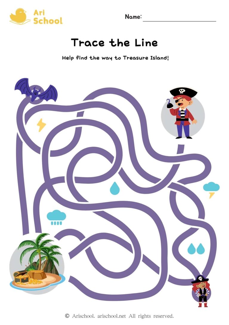 Line Tracing – Maze Pirate