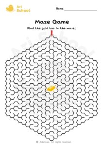 maze-games-hexagon