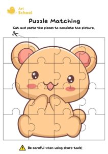 Puzzle Matching – Bear 1-1