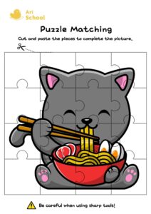 Puzzle Matching – Cat1
