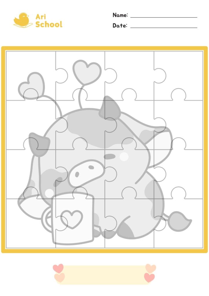 Puzzle Matching – Pig-2