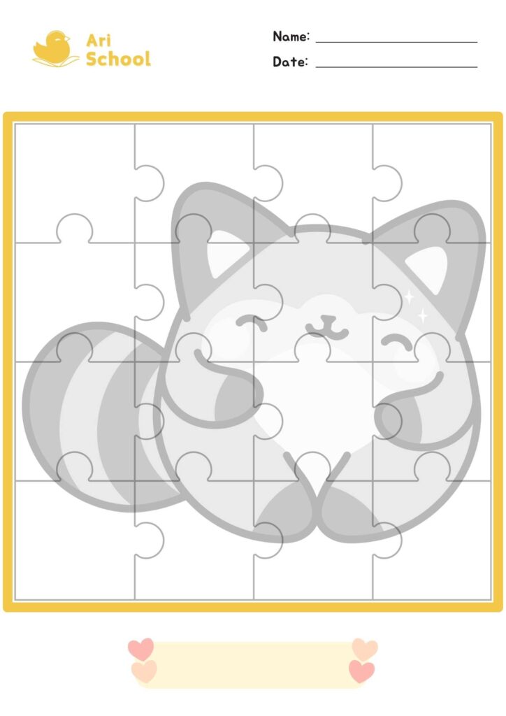 Puzzle Matching – Raccoon-2