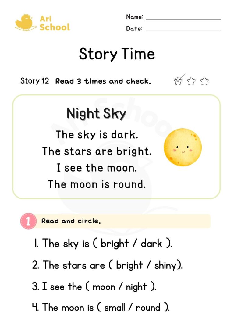 Story Time 12 – Night Sky1