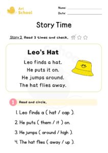 Story Time 2 – Leo's Hat1