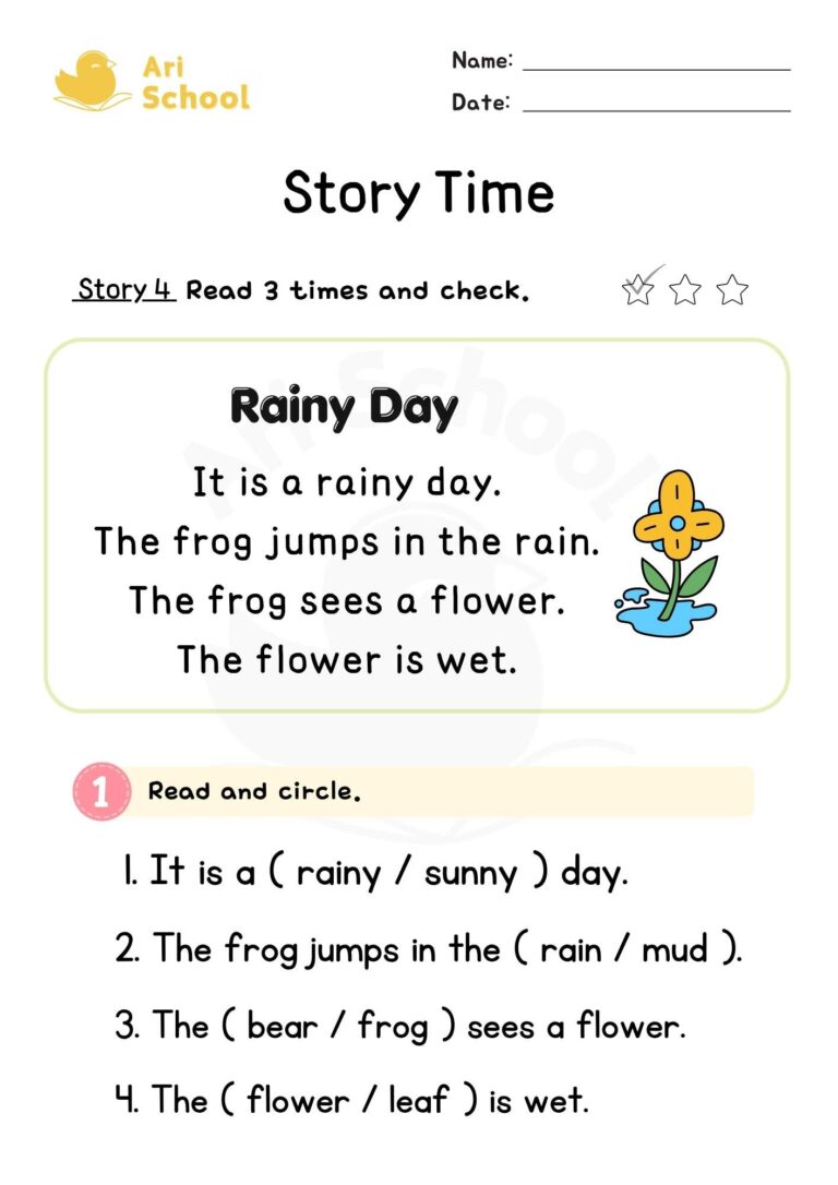 Story Time 4 – Rainy Day1